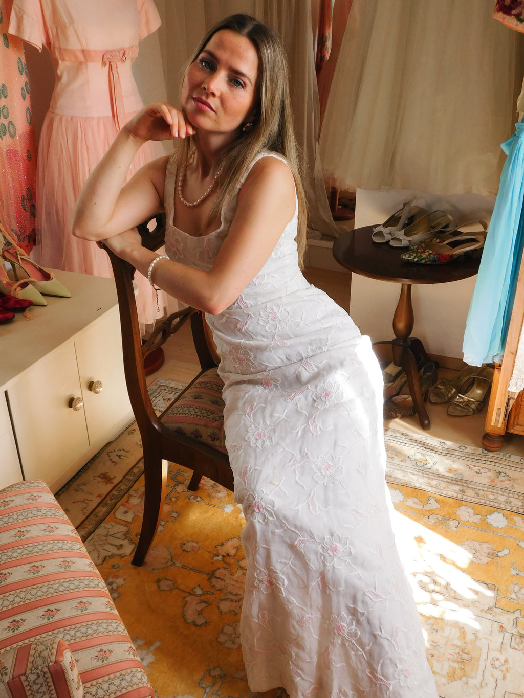 Empire maxi dress