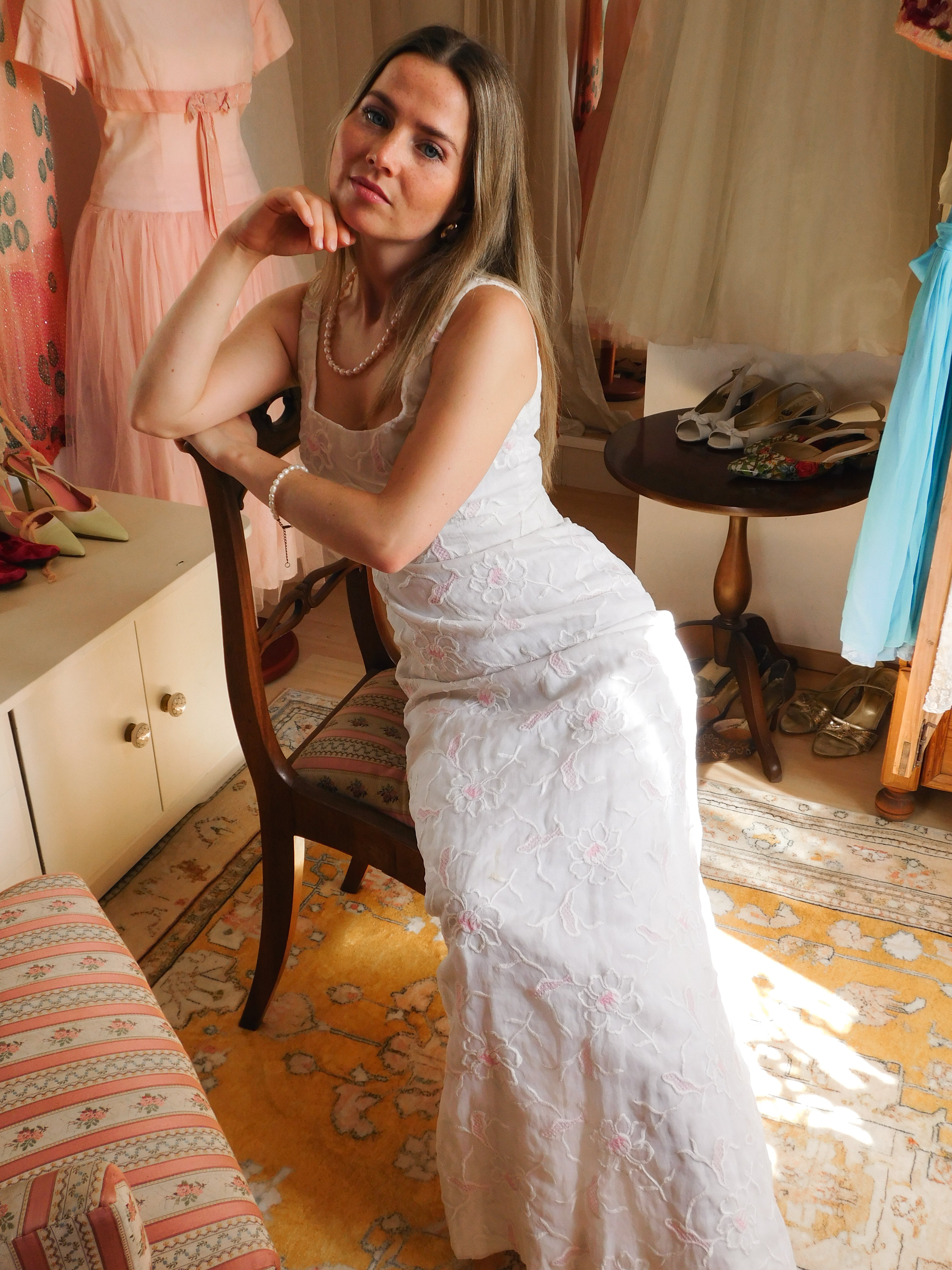 Empire maxi dress