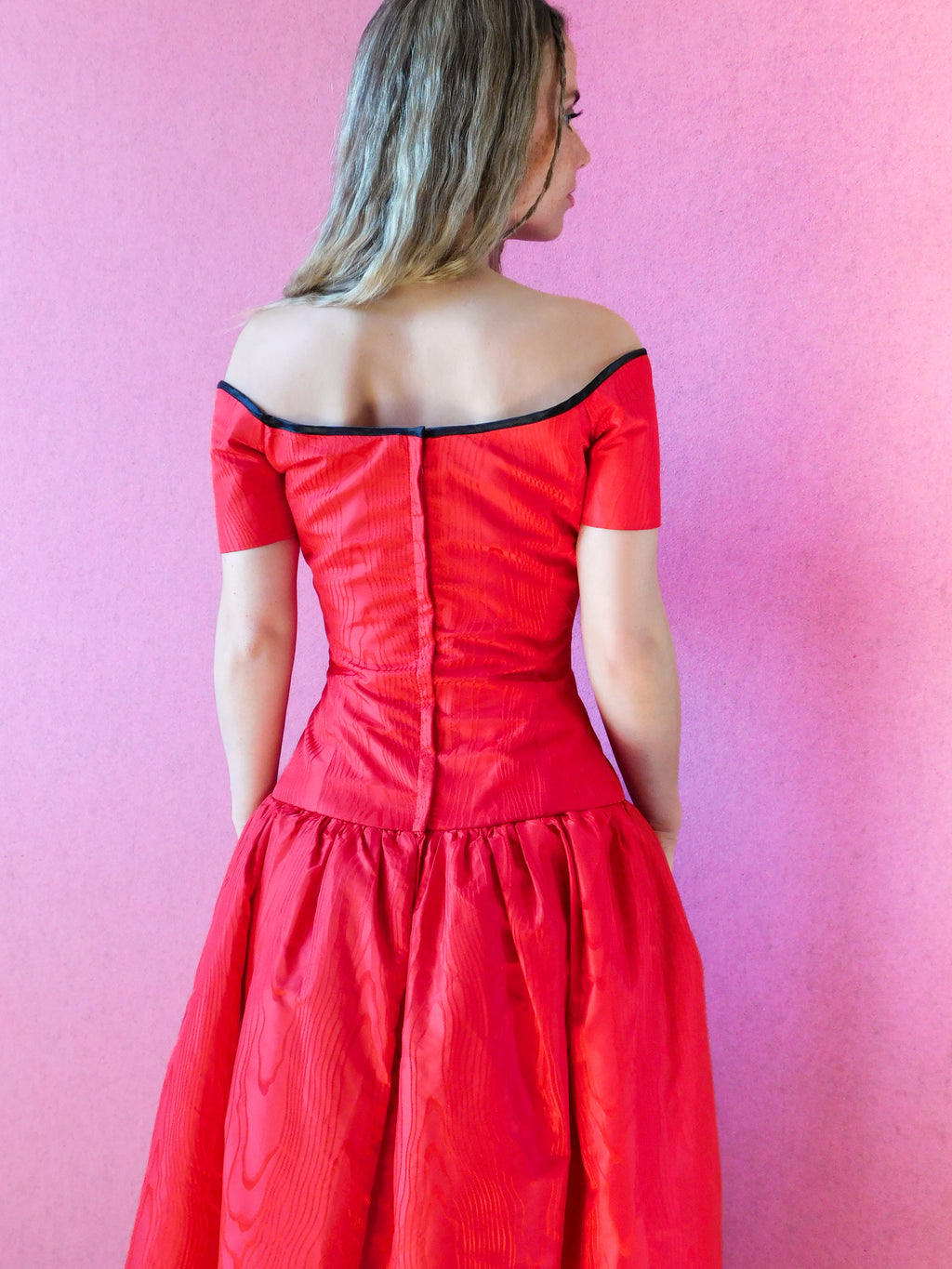 Rare German Designer silk princess Dress