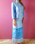 Thai silk two-piece set